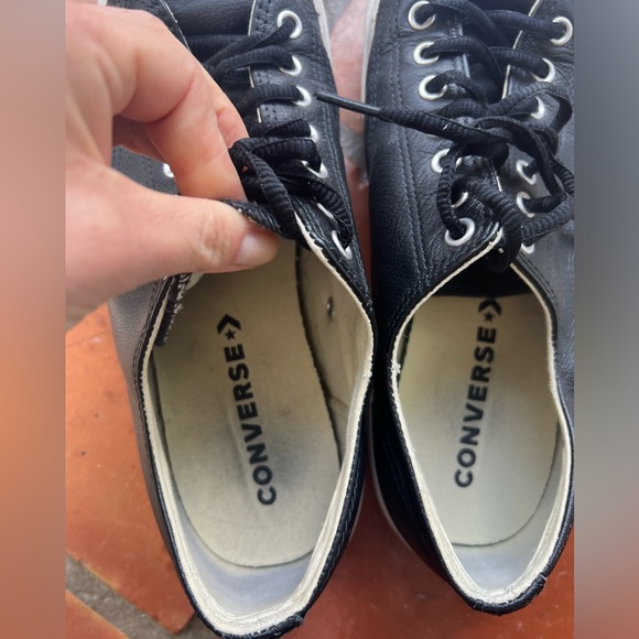 Jack Purcell Leather Converse Sneaker Men’s Size 9, Women size 10.5 - Picture 4 of 6